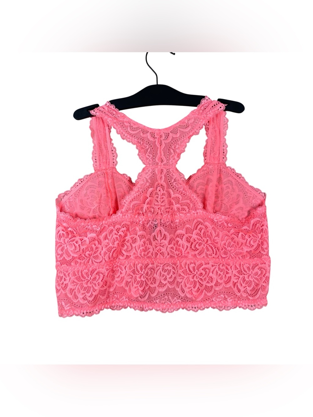 TORRID CURVE Unlined Lace Racerback Bralette - Picture 3 of 9
